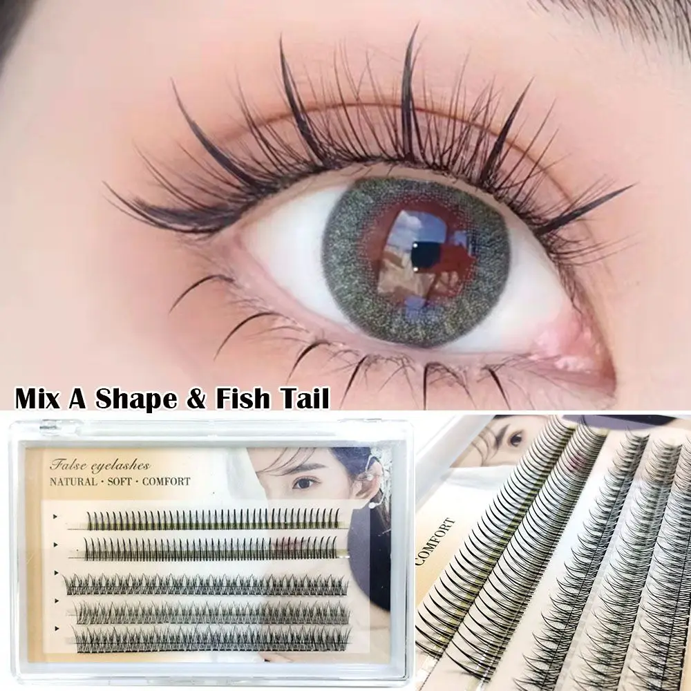 Made Fans Natural Curl Eyelash Extensions Short Stem Russian Volume Eyelashes Individual Lashes Fishtail Mixed A Shape
Made Fans Natural Curl Eyelash Extensions Short Stem Russian Volume Eyelashes Individual Lashes Fishtail Mixed A Shape