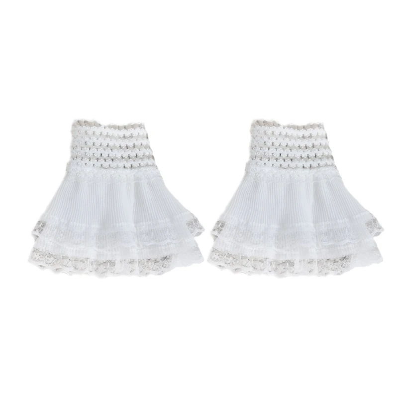 Модные многослойные наручные манжеты с поддельными рукавами и юбкой с милыми косплейными рукавами горничной
Модные многослойные наручные манжеты с поддельными рукавами и юбкой с милыми косплейными рукавами горничной