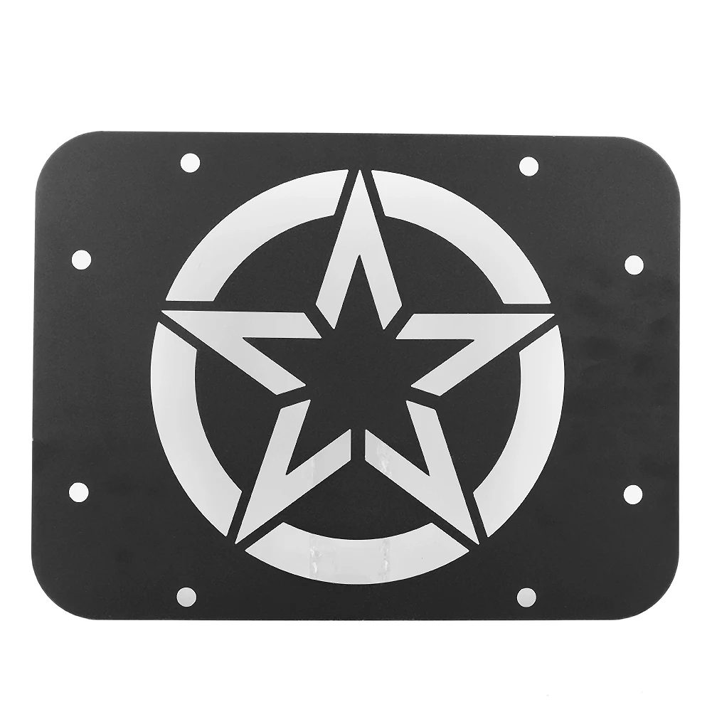 Tailgate Vent Cover Delete Filler Plate Star Pattern Fits for Jeep Wrangler JK JKU 07-17
Tailgate Vent Cover Delete Filler Plate Star Pattern Fits for Jeep Wrangler JK JKU 07-17