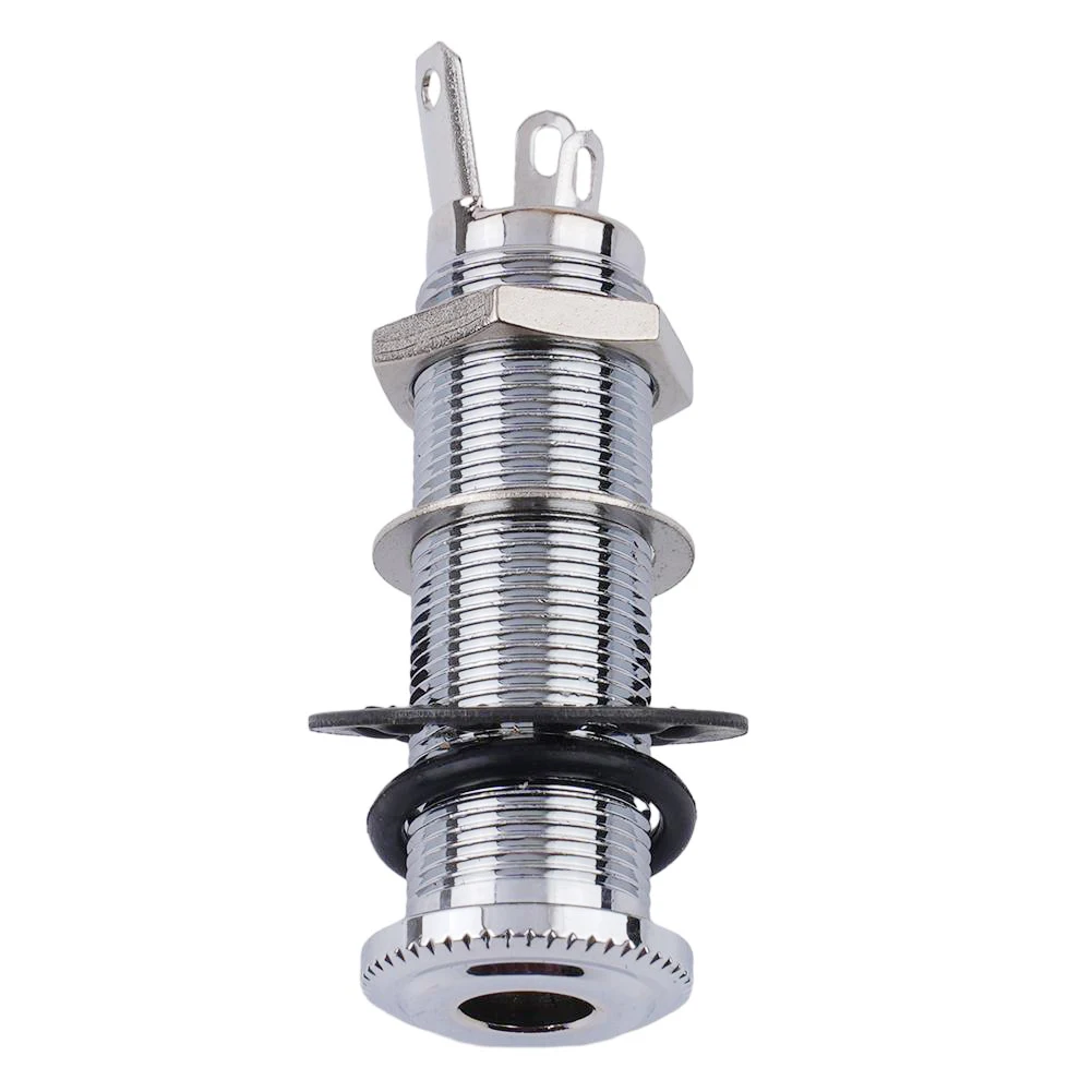 New Durable Jack Socket Anti-noisy For Electric Guitar Guitar High Sensitivity Metal Bass Output Electric Bass
New Durable Jack Socket Anti-noisy For Electric Guitar Guitar High Sensitivity Metal Bass Output Electric Bass