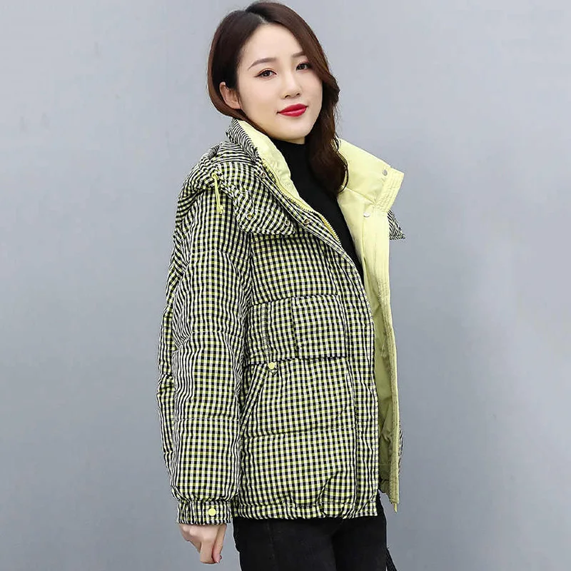 Winter New Women Hooded Down Jacket High Quality Fashion Fleece Padded Jacket Casual Loose Warm Jacket Elegant Lady Clothing
Winter New Women Hooded Down Jacket High Quality Fashion Fleece Padded Jacket Casual Loose Warm Jacket Elegant Lady Clothing