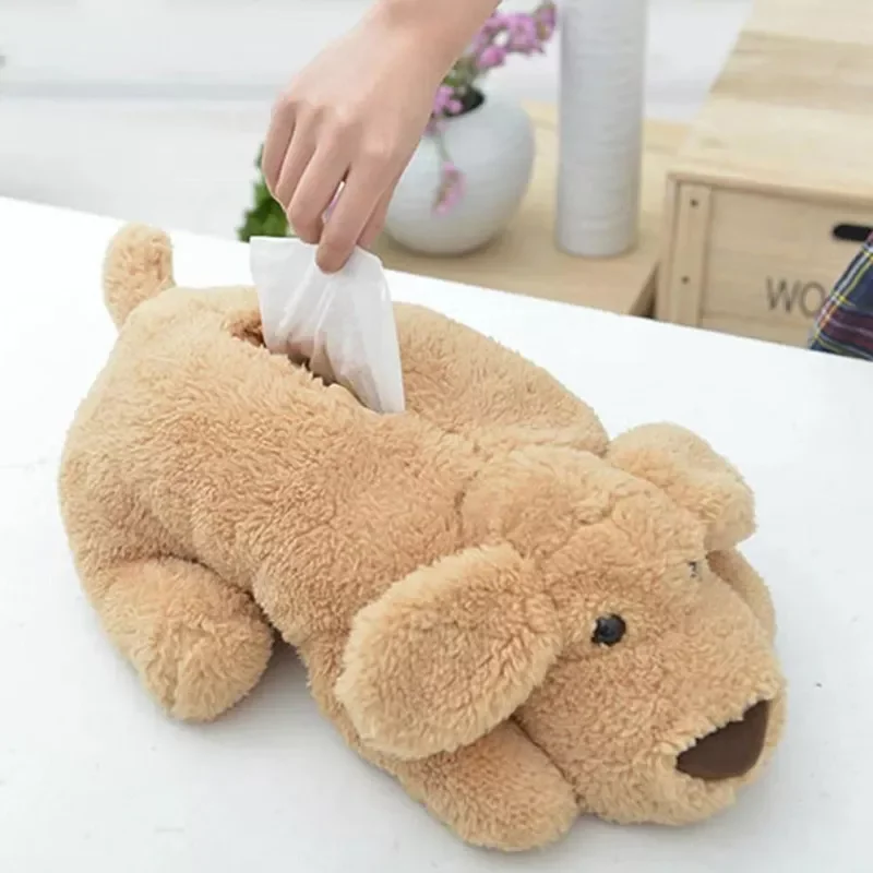 Cartoon Plush Teddy Dog Tissue Cover Box Paper Container Napkin Storage Holder Case Dispenser Home Decor Room Car Accessory
Cartoon Plush Teddy Dog Tissue Cover Box Paper Container Napkin Storage Holder Case Dispenser Home Decor Room Car Accessory