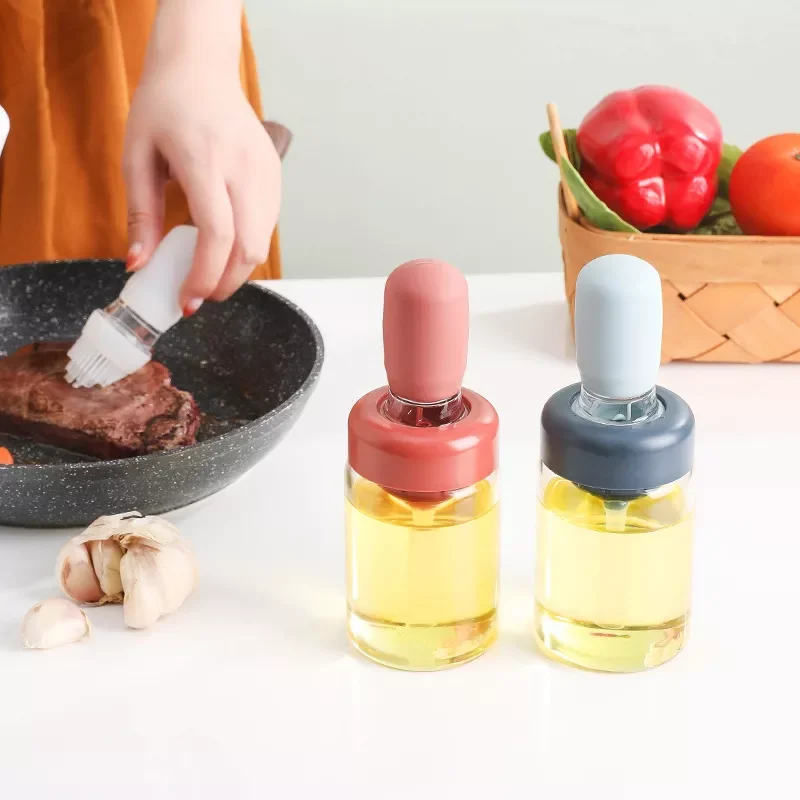 Kitchen Silicone Oil Bottle Oil Brush Baking Barbecue Grill Oil Brush Dispenser Pastry Steak Oil Brushes Kitchen Baking BBQ Tool
Kitchen Silicone Oil Bottle Oil Brush Baking Barbecue Grill Oil Brush Dispenser Pastry Steak Oil Brushes Kitchen Baking BBQ Tool