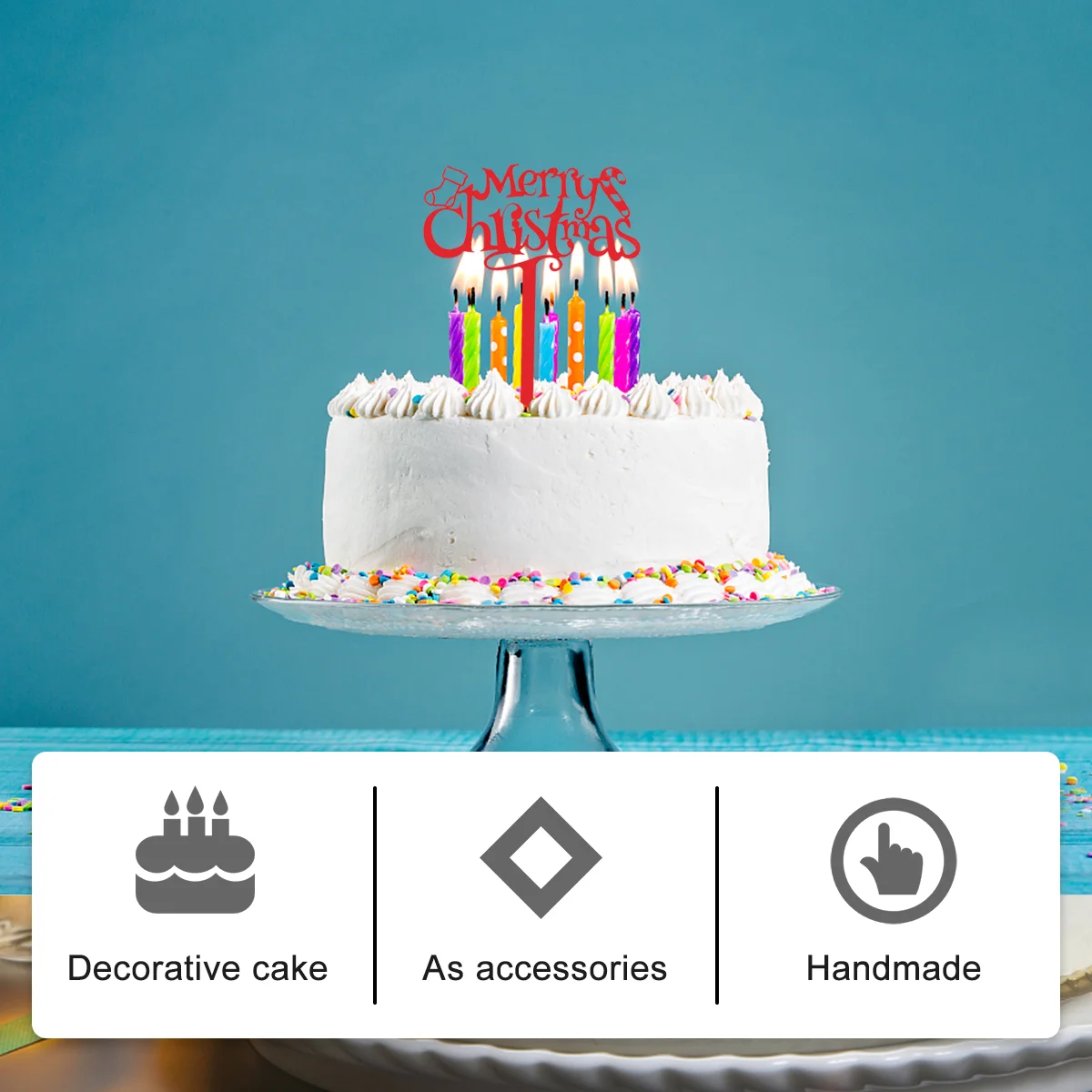 Christmas Cupcake Topper Cake Pick Picksmerry Party Holiday Decoration Dessert Toppers Fruit Appetizer Decorations Decor Fvaors 
Christmas Cupcake Topper Cake Pick Picksmerry Party Holiday Decoration Dessert Toppers Fruit Appetizer Decorations Decor Fvaors