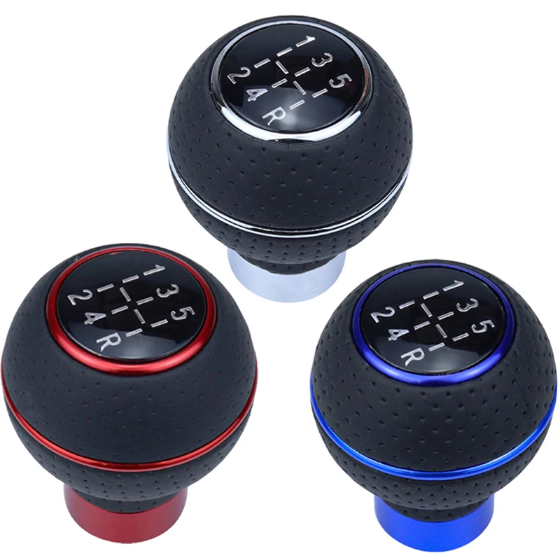 5 Speed Aluminium Universal Car Gear Shift Knob For Manual Transmission Automatic Gear level Knob Shift Lever 
5 Speed Aluminium Universal Car Gear Shift Knob For Manual Transmission Automatic Gear level Knob Shift Lever