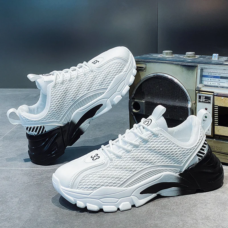 Spring Men Shoes Breathable Flying Woven Casual Sneakers Outdoor Running Sports Shoes
Spring Men Shoes Breathable Flying Woven Casual Sneakers Outdoor Running Sports Shoes