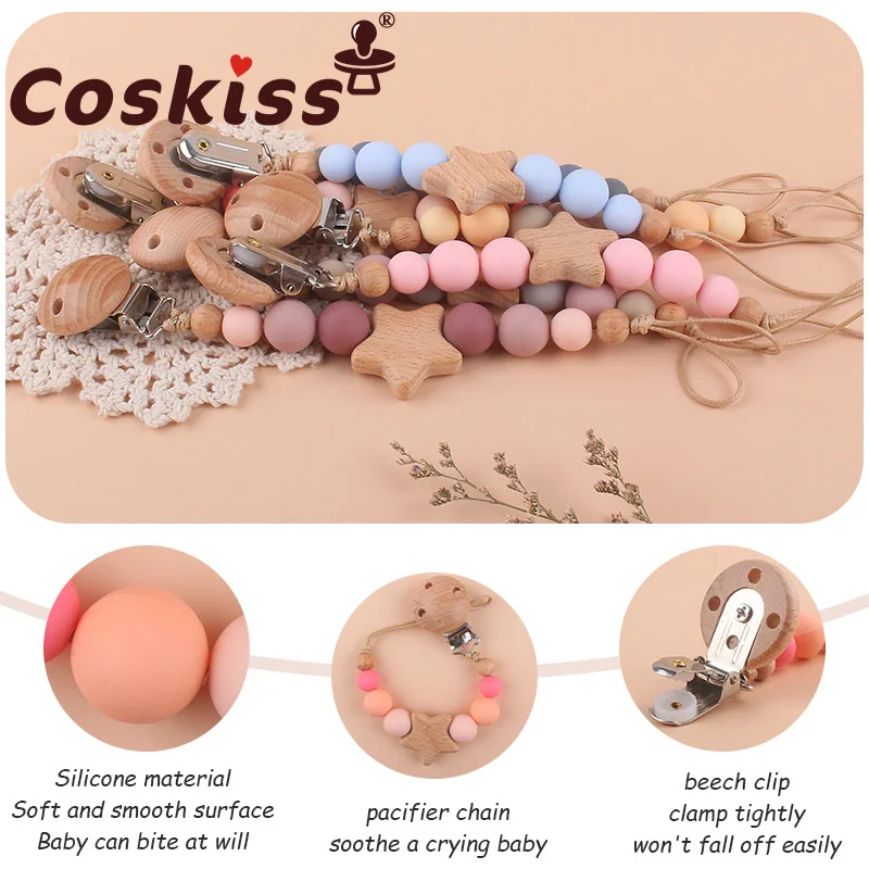 Coskiss, новинка, 1 шт., Товары для малышей, буковая соска, зажим, Львиное животное, хлопковая льняная лента, соска, веревка, Детская соска, цепочка...
Coskiss, новинка, 1 шт., Товары для малышей, буковая соска, зажим, Львиное животное, хлопковая льняная лента, соска, веревка, Детская соска, цепочка...