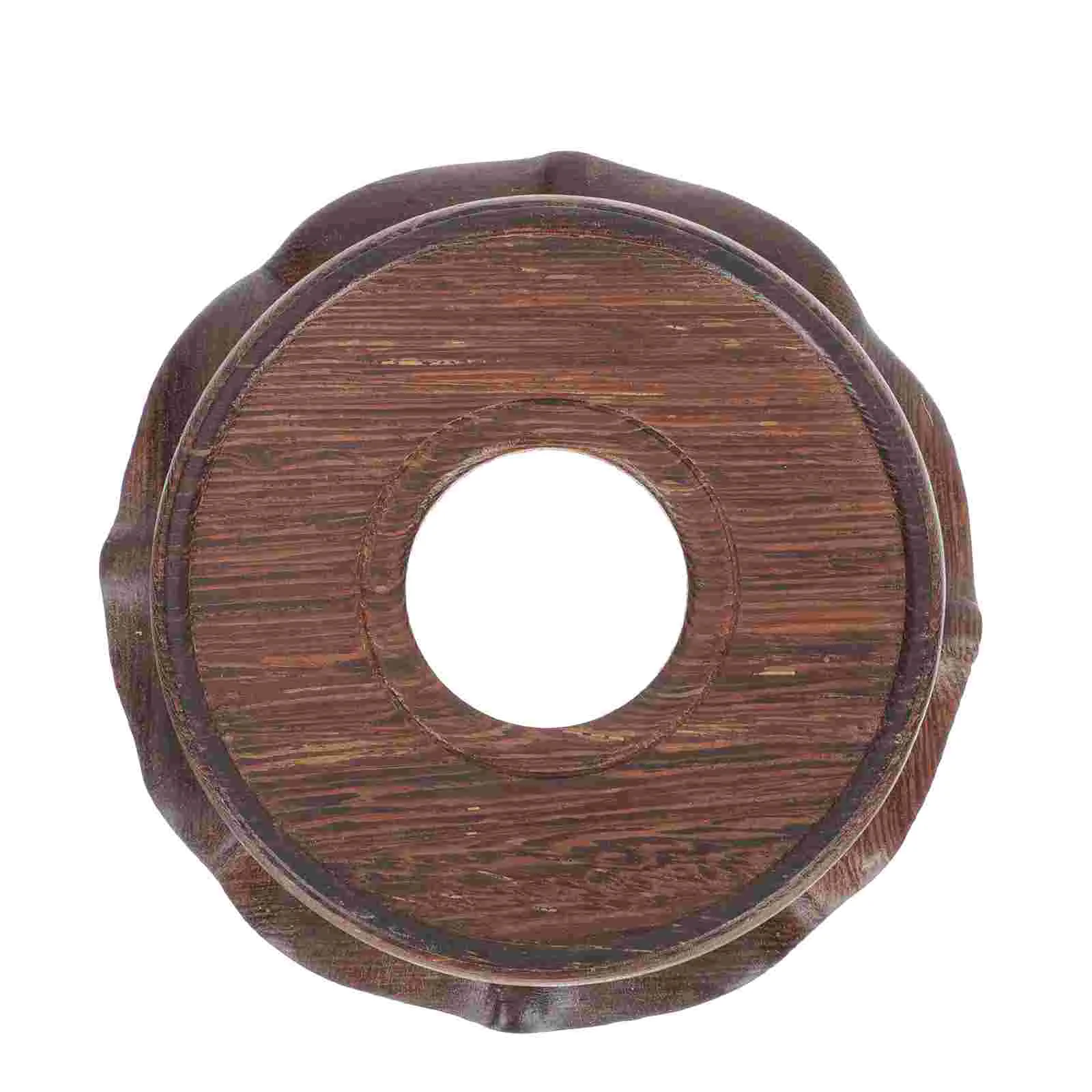 Round Hollow Base Wooden Flowerpot Display Versatile Craft Adornment Plants Flowers Decor Crafts Holder Bonsai
Round Hollow Base Wooden Flowerpot Display Versatile Craft Adornment Plants Flowers Decor Crafts Holder Bonsai
