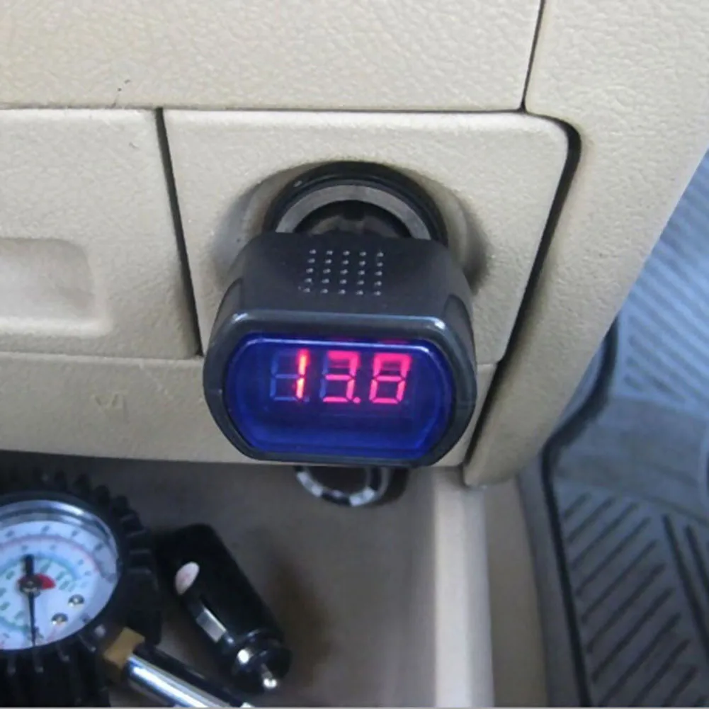 1 Pc Car Voltmeter LED Display Cigarette Lighter Car Auto Battery Tester Voltage Overload Overcurrent Protection Measuring Tools
1 Pc Car Voltmeter LED Display Cigarette Lighter Car Auto Battery Tester Voltage Overload Overcurrent Protection Measuring Tools
