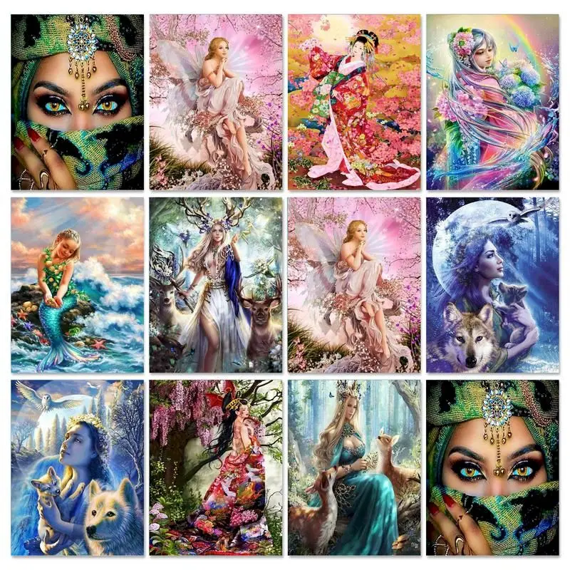 RUOPOTY 5D DIY Diamond Mosaic Woman Cross Stitch Diamond Painting Portrait Kits Rhinestone Picture Handmade Hobby
RUOPOTY 5D DIY Diamond Mosaic Woman Cross Stitch Diamond Painting Portrait Kits Rhinestone Picture Handmade Hobby