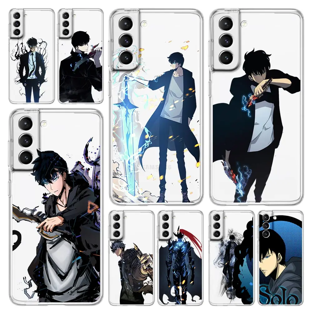 Solo leveling Phone Case For Samsung Galaxy S20 Ultra S21 FE 5G S10E S9 S8 S10 Plus Note 20 10 Lite M31 M22 M32 M12 Clear Cover
Solo leveling Phone Case For Samsung Galaxy S20 Ultra S21 FE 5G S10E S9 S8 S10 Plus Note 20 10 Lite M31 M22 M32 M12 Clear Cover