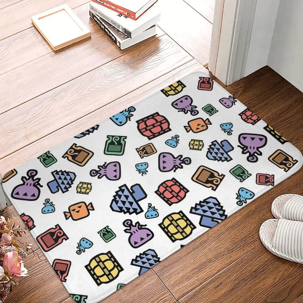 Monster Hunter Bathroom Mat Kawaii Doormat Living Room Carpet Entrance Door Rug Home Decoration
Monster Hunter Bathroom Mat Kawaii Doormat Living Room Carpet Entrance Door Rug Home Decoration