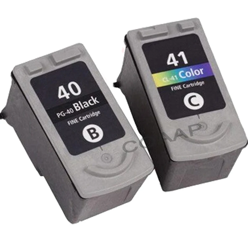 

PG 40 CL 41 Ink Cartridge for CANON Pixma MP210 MP450 MP470 MP160 MP180 MP140 MP460 MP220 MP190 MP170 MP150 MX300 MX310 Printer