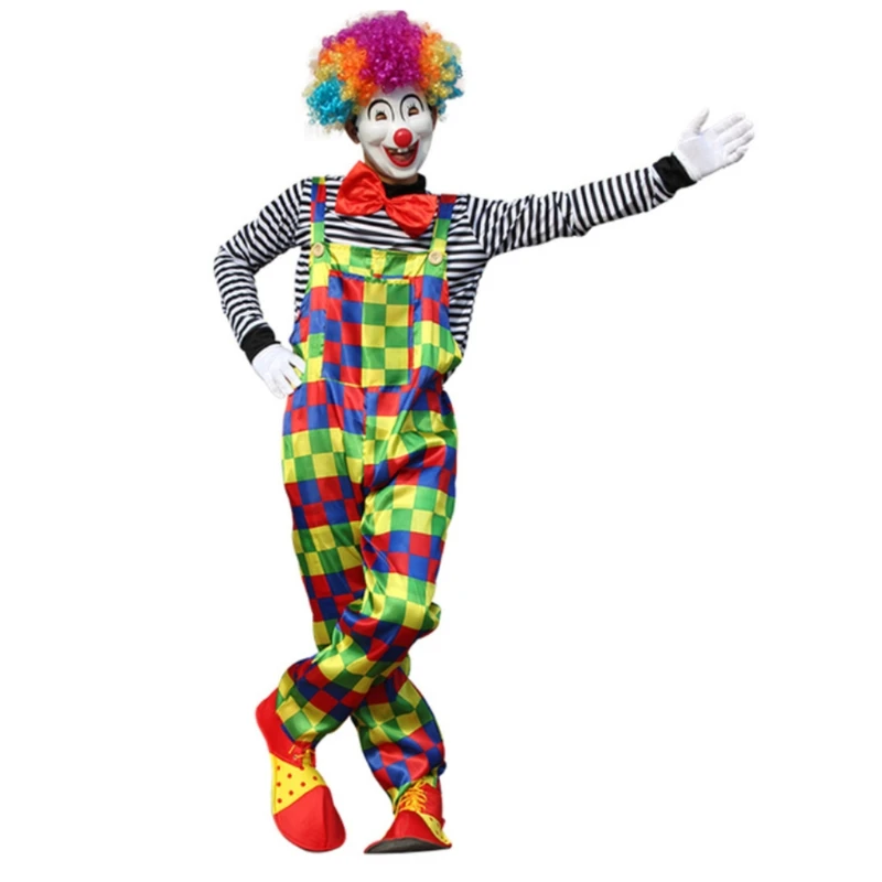 Deluxe Costume Clown Movie Adult Costumes Creepy Clown Men's Halloween Costume Festival Cloth Party Accessories
Deluxe Costume Clown Movie Adult Costumes Creepy Clown Men's Halloween Costume Festival Cloth Party Accessories