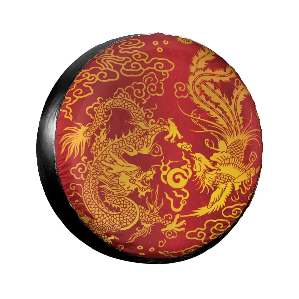 1PC Car Spare Tire Cover Dragon Phoenix In Classical Art Polyester Auto Wheel Tire Storage Bag Vehicle Tyre Dust-proof Protector
1PC Car Spare Tire Cover Dragon Phoenix In Classical Art Polyester Auto Wheel Tire Storage Bag Vehicle Tyre Dust-proof Protector