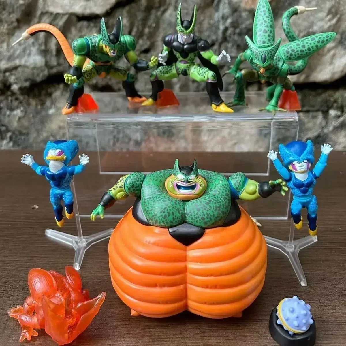 Dragon Ball Z Anime Figure Cell All Forms Set Cell Action Figures Mini Hg8 Pvc Figurine Gk Statue Model Doll Christmas Toy Gifts
Dragon Ball Z Anime Figure Cell All Forms Set Cell Action Figures Mini Hg8 Pvc Figurine Gk Statue Model Doll Christmas Toy Gifts