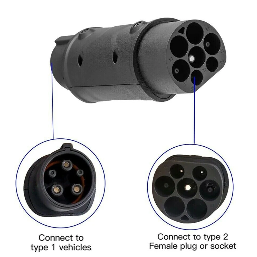 2022 New Electric Vehicle J1772 EV Charging Connector Type 2 To Type 1 Adapter EU Standard To USA Standard Adapter High Quality
2022 New Electric Vehicle J1772 EV Charging Connector Type 2 To Type 1 Adapter EU Standard To USA Standard Adapter High Quality