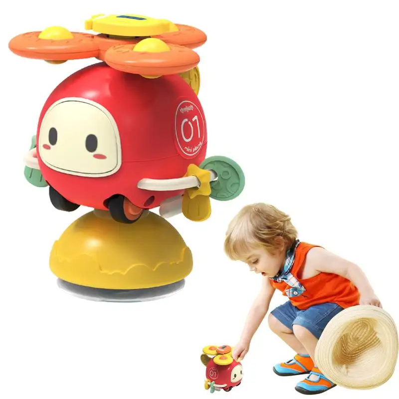 Spinning Tops With Suction Aircraft-style Spinning Sensory Learning Toys For Toddlers 1-3 Spinner Toys For Babies Table Sucker
Spinning Tops With Suction Aircraft-style Spinning Sensory Learning Toys For Toddlers 1-3 Spinner Toys For Babies Table Sucker