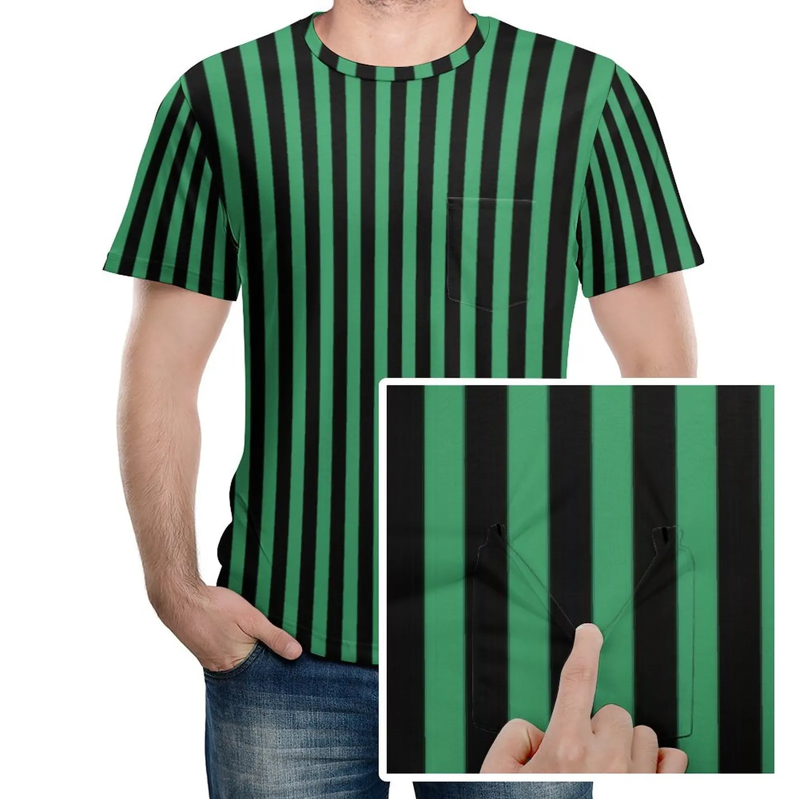 Candy Striped T Shirt Green and Black Streetwear T-Shirts Crewneck Fashion Tee Shirt Beach Men Graphic Tees Plus Size
Candy Striped T Shirt Green and Black Streetwear T-Shirts Crewneck Fashion Tee Shirt Beach Men Graphic Tees Plus Size