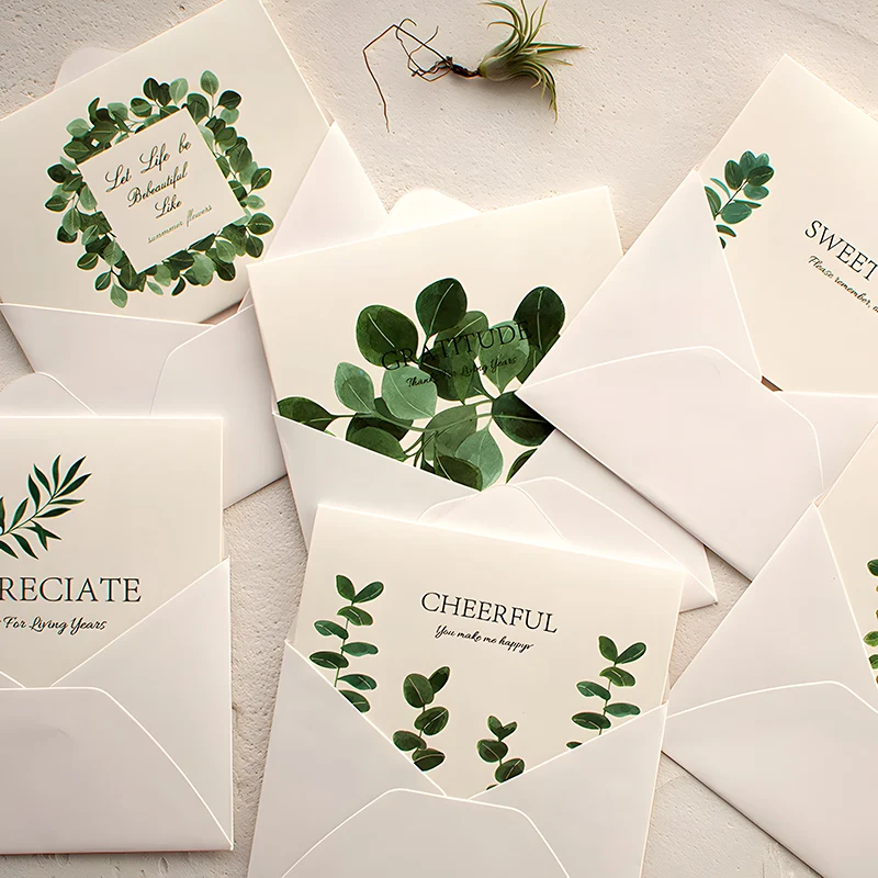 Small Fresh Thank You Cards 115x85mm for Birthday Blessing Baby Shower Wedding Party Invitaciones Card Gifts for Valentines Day
Small Fresh Thank You Cards 115x85mm for Birthday Blessing Baby Shower Wedding Party Invitaciones Card Gifts for Valentines Day