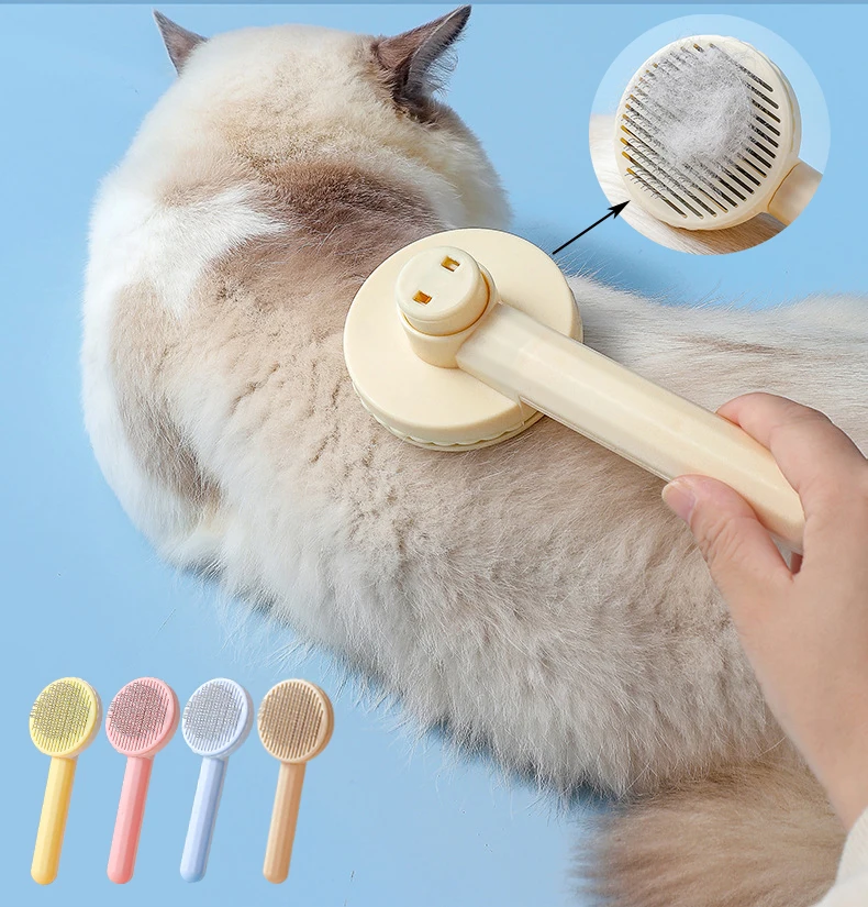 Pet Hair Removal Comb Cat Brush Self Cleaning Slicker Brush for Cats Dogs Hair Remover Scraper Pet Grooming Tool Cat Accessories
Pet Hair Removal Comb Cat Brush Self Cleaning Slicker Brush for Cats Dogs Hair Remover Scraper Pet Grooming Tool Cat Accessories