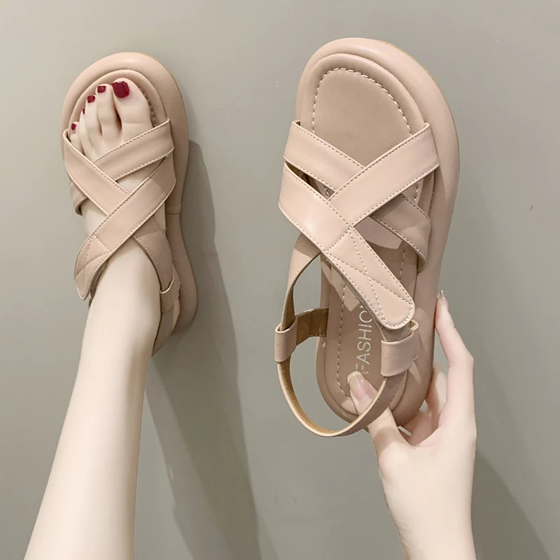 Сандалии женские на прозрачном каблуке, Нескользящие, с ремешком и пряжкой
Сандалии женские на прозрачном каблуке, Нескользящие, с ремешком и пряжкой