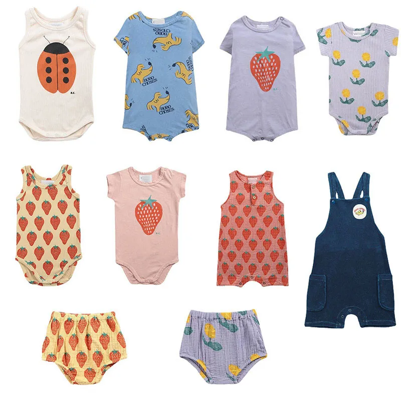 Baby Boys Girls Romper bobo 2022 Summer Toddler Newborn Infant Cute Strawberry Cartoon Jumpsuits Playsuits Overalls Outfits
Baby Boys Girls Romper bobo 2022 Summer Toddler Newborn Infant Cute Strawberry Cartoon Jumpsuits Playsuits Overalls Outfits