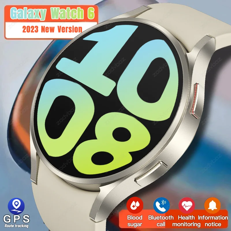 

Смарт-часы для Huawei Xiaomi Galaxy Watch 6, умные часы для мужчин, 1,39 дюйма, пользовательский циферблат, голосовые вызовы, спортивные часы, женские Смарт-часы с GPS-трекером