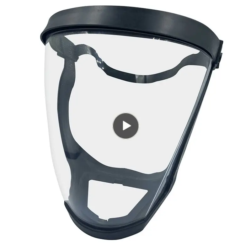 

Улучшенная Прозрачная защитная маска, модная Полнолицевая Защитная фотомаска, наружная Спортивная велосипедная маска для лица, кухонные инструменты