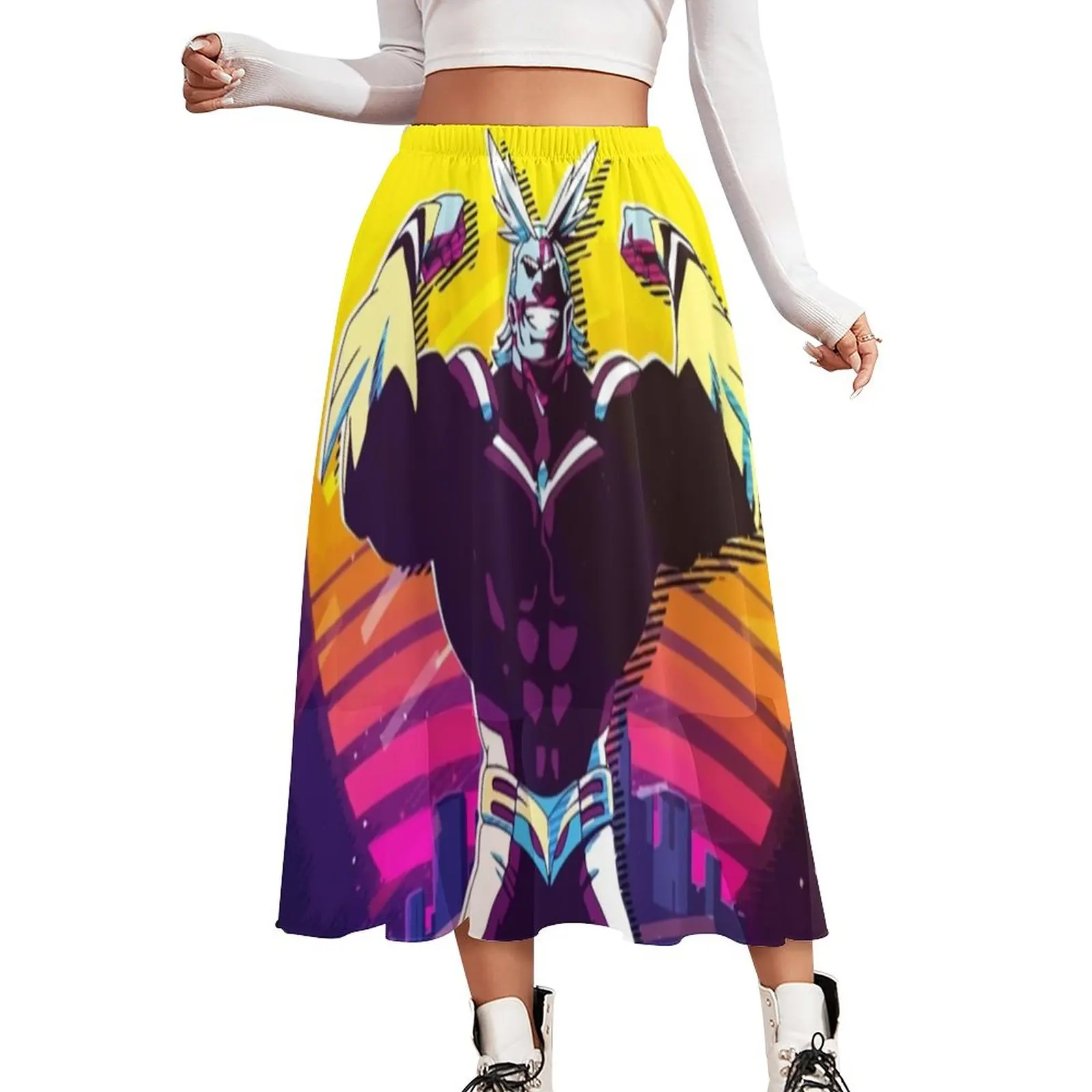 My Hero Academia Skirt All Might Print Harajuku Long Skirts Cute A-line Skirt Womens Design Oversize Clothes
My Hero Academia Skirt All Might Print Harajuku Long Skirts Cute A-line Skirt Womens Design Oversize Clothes