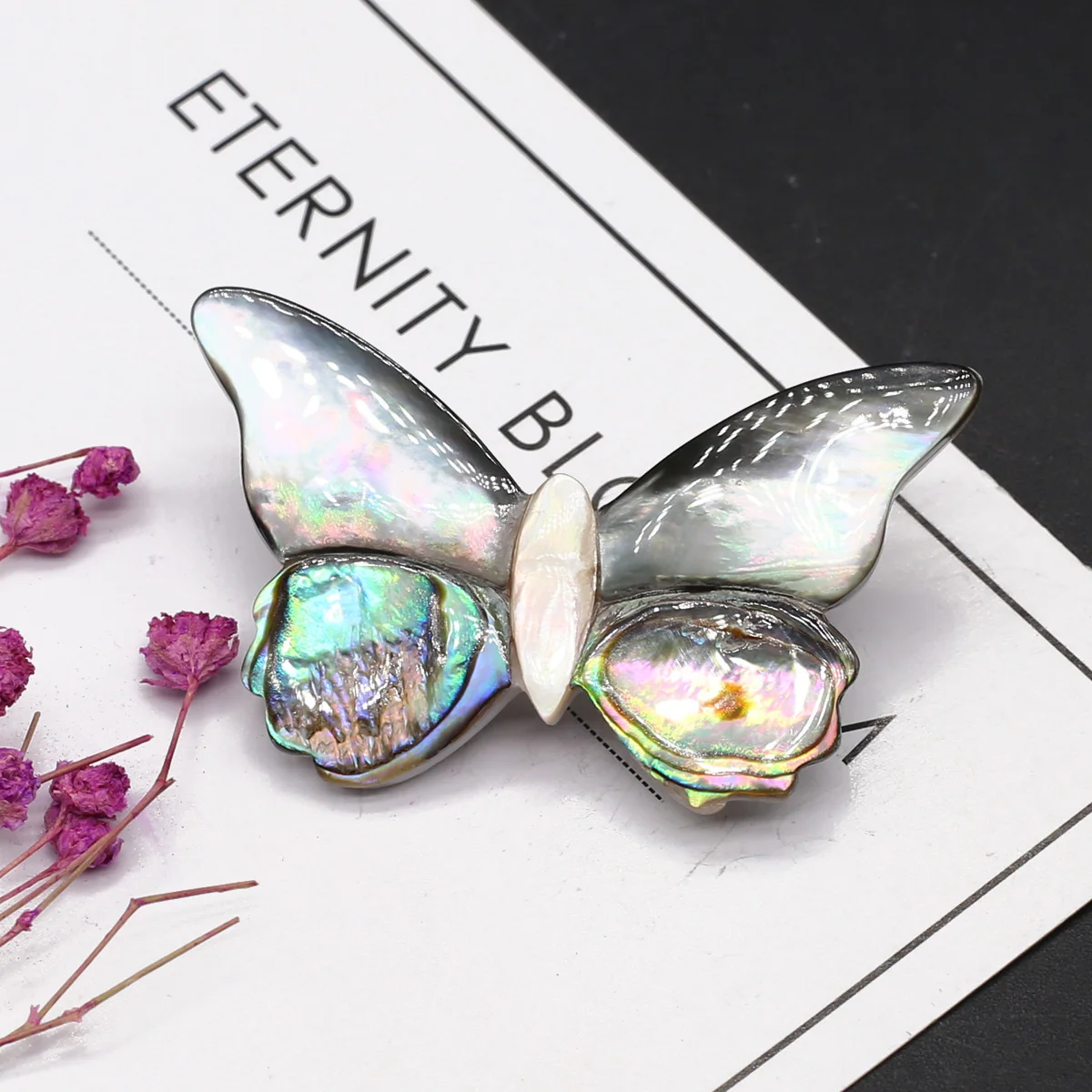 

Butterfly Brooches For Women Charm Abalone Shell Brooch Pins Party Wedding Gifts Clothing Accessories Jewelry Gift 60x40mm