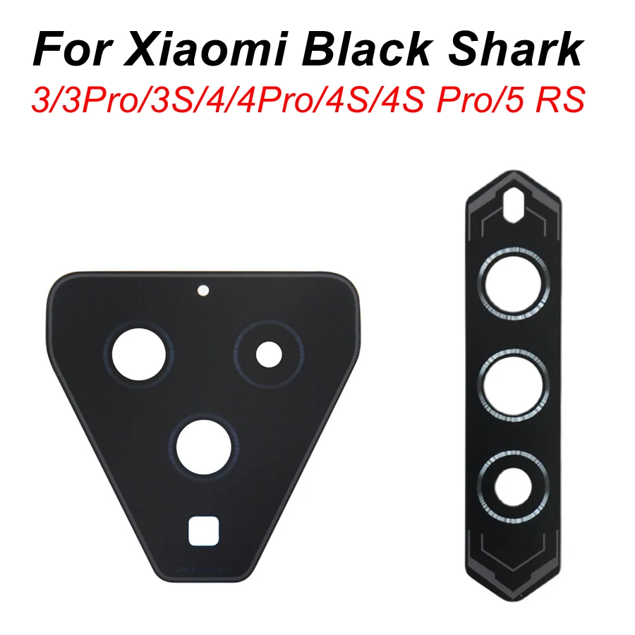 

Стеклянная крышка для объектива задней камеры для Xiaomi Black Shark 3/3S/3Pro/4/4Pro/4S/4S Pro/5 RS Замена + клейкая наклейка