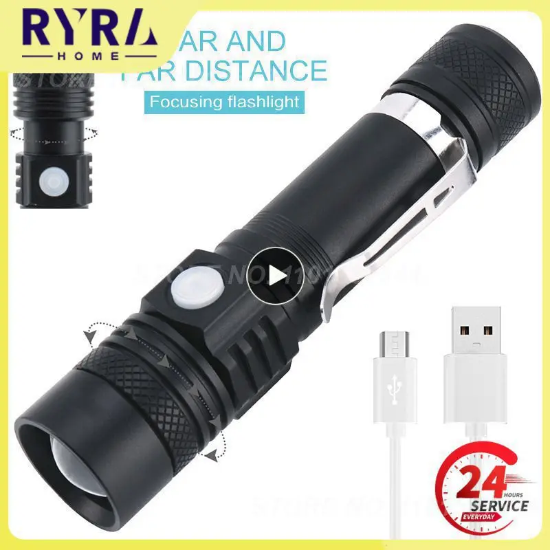 1~10PCS Ultra Bright LED Flashlight With L2 V6 lamp Waterproof Torch Zoomable 4 lighting modes Multi-function USB charging
1~10PCS Ultra Bright LED Flashlight With L2 V6 lamp Waterproof Torch Zoomable 4 lighting modes Multi-function USB charging