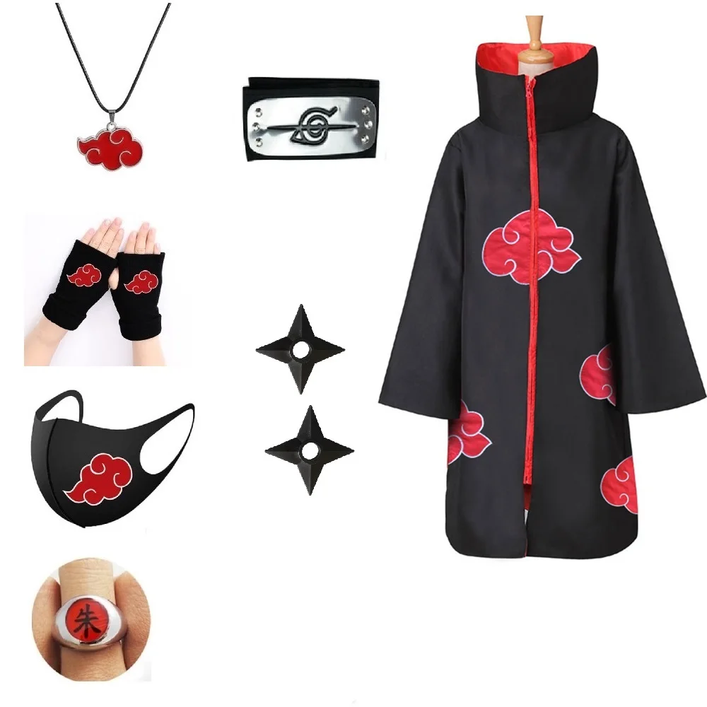 Akatsuki Cloak Uchiha Obito Uzumaki Cosplay Costume Kids Cloak Coat Halloween Carnival Suit Anime
Akatsuki Cloak Uchiha Obito Uzumaki Cosplay Costume Kids Cloak Coat Halloween Carnival Suit Anime
