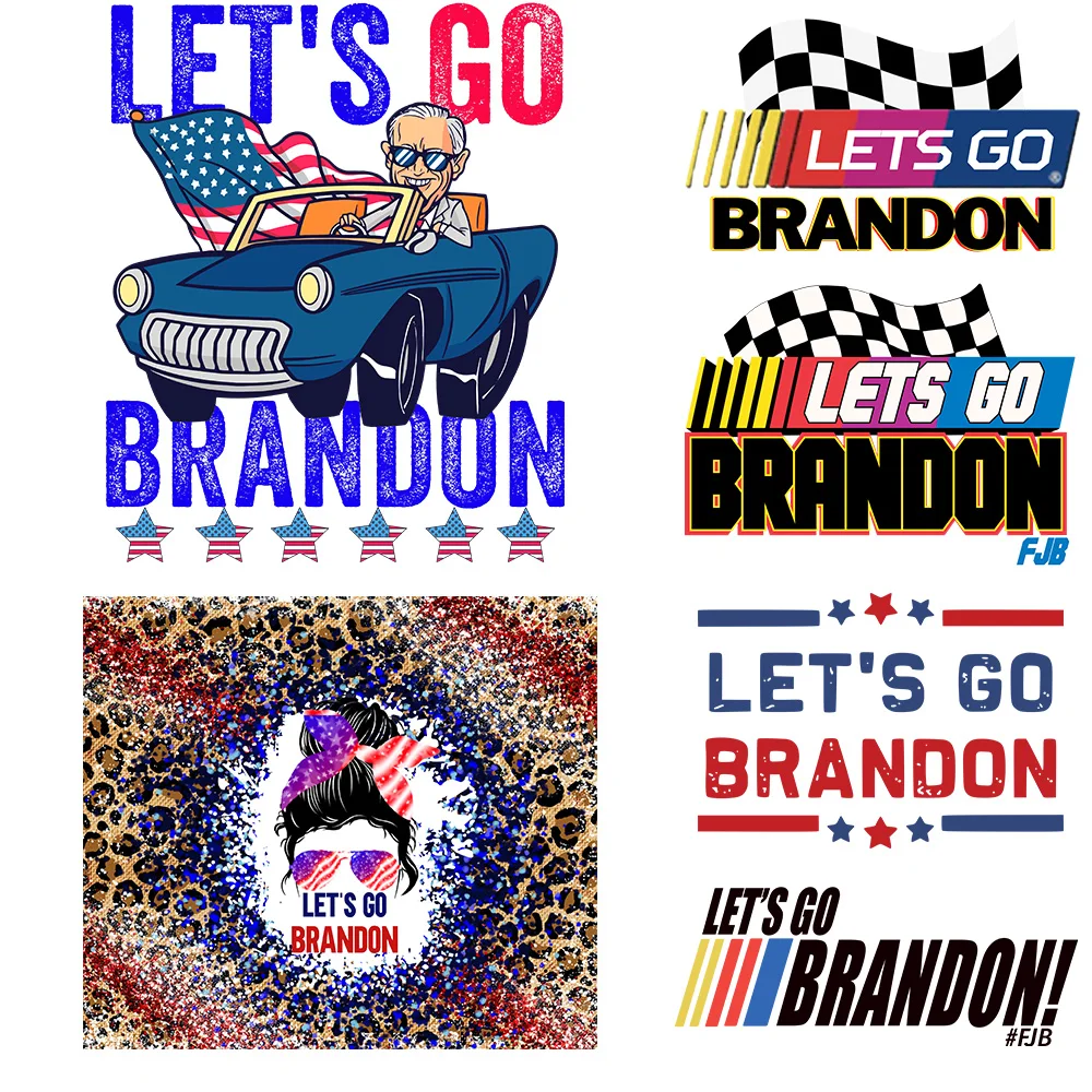 Heat Transfer Graphic Patches For Clothing Appliques For Clothes Let's Go Brandon Tranfer Sticker For Cloth Thermo Stickers
Heat Transfer Graphic Patches For Clothing Appliques For Clothes Let's Go Brandon Tranfer Sticker For Cloth Thermo Stickers