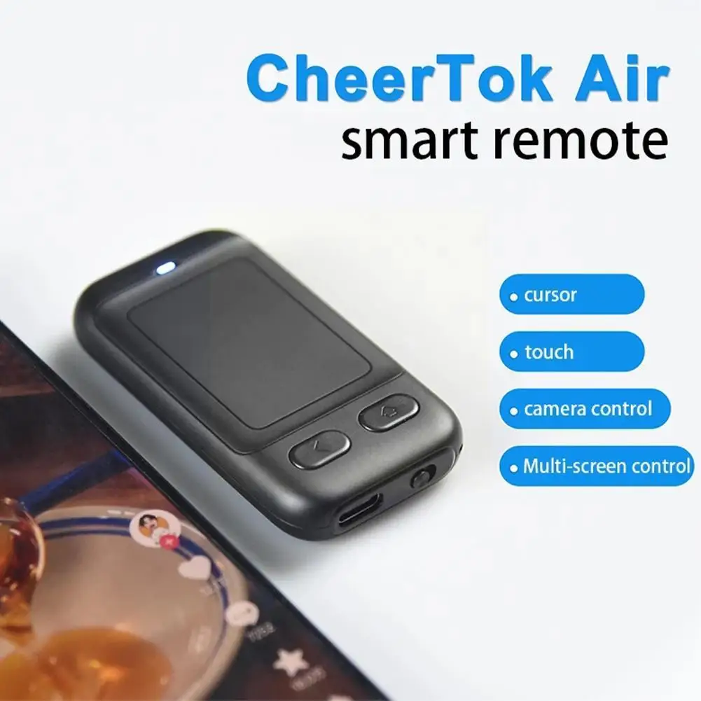 CheerTok Air Bluetooth Wireless Mobile Phone Remote Control CHP03 Pocket Multifunction Pad Air Mouse for Phone Tablet PC
CheerTok Air Bluetooth Wireless Mobile Phone Remote Control CHP03 Pocket Multifunction Pad Air Mouse for Phone Tablet PC