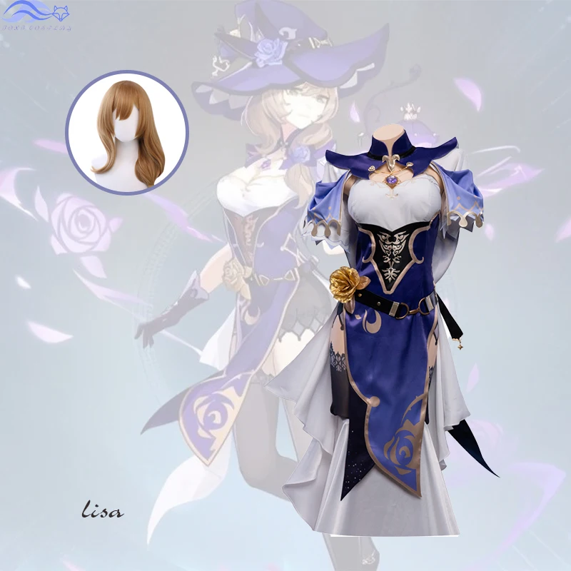 Game Genshin Impact Lisa Lisa Original Ver. Battle Uniform Gorgeous Outfit Halloween Genshin Impact Lisa Cosplay Wigs
Game Genshin Impact Lisa Lisa Original Ver. Battle Uniform Gorgeous Outfit Halloween Genshin Impact Lisa Cosplay Wigs