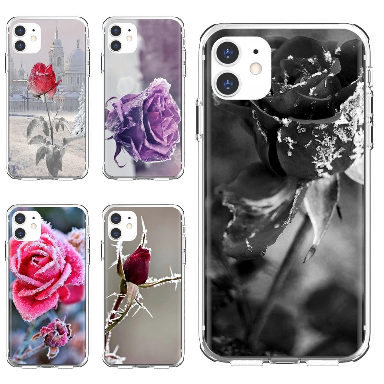 Sexy Winter cold Frozen Rose Soft TPU Cover For iPhone 10 11 12 13 Mini Pro 4S 5S SE 5C 6 6S 7 8 X XR XS Plus Max 2020
Sexy Winter cold Frozen Rose Soft TPU Cover For iPhone 10 11 12 13 Mini Pro 4S 5S SE 5C 6 6S 7 8 X XR XS Plus Max 2020