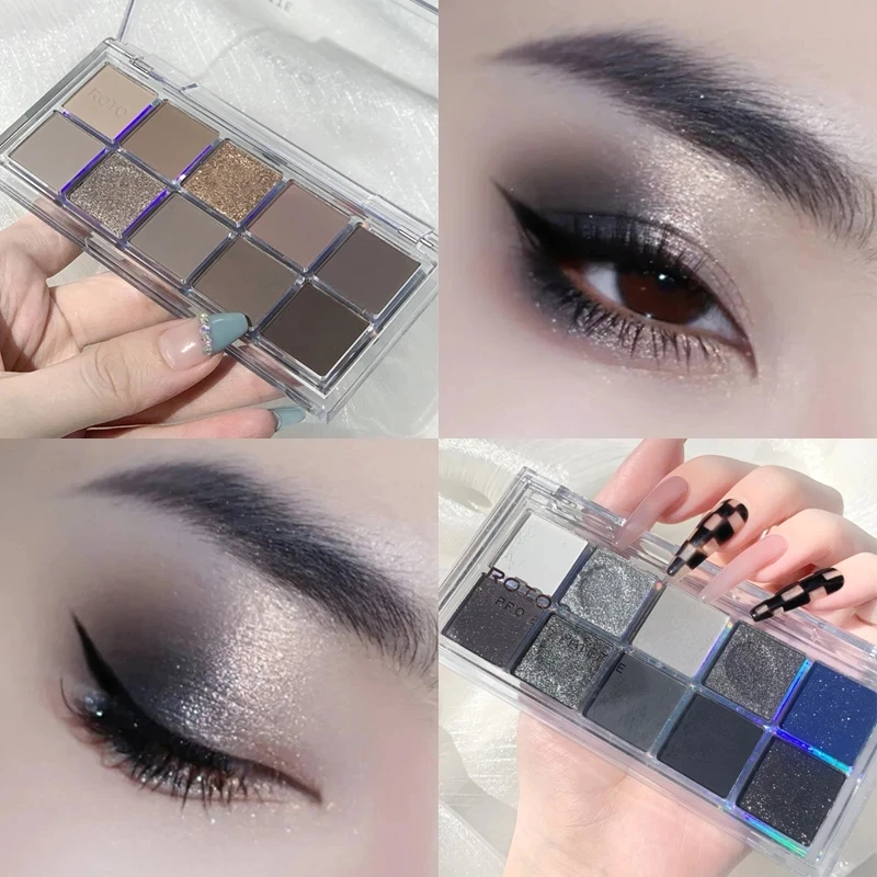 Acrylic Matte Glitter Eyeshadow Palette Shimmer and Shine Eye Shadow Makeup Pallete Nude Smokey Black Eye Pigments Cosmetic
Acrylic Matte Glitter Eyeshadow Palette Shimmer and Shine Eye Shadow Makeup Pallete Nude Smokey Black Eye Pigments Cosmetic