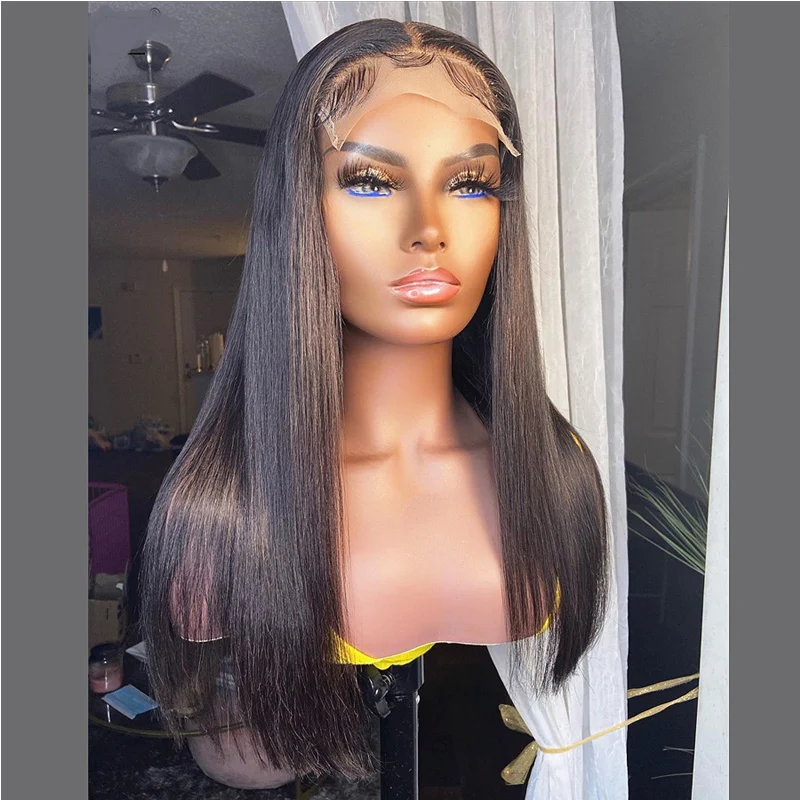 180%Density 26Inch Long Remy Straight Synthetic Lace Front Wig For Black Women With Baby Hair Heat Resistant Fiber Daily Wig
180%Density 26Inch Long Remy Straight Synthetic Lace Front Wig For Black Women With Baby Hair Heat Resistant Fiber Daily Wig