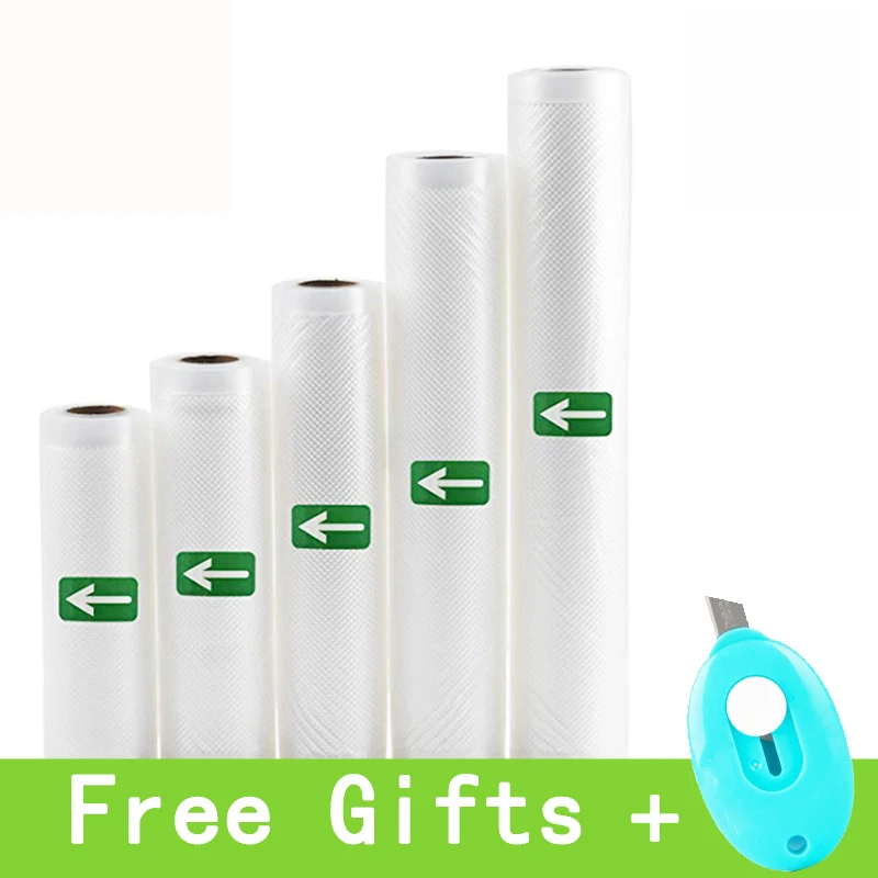 Vacuum bags for food Vacuum Sealer Storage Bags 12/15/20/25/28cm*500cm For Vacuum packing Sealer 5 Rolls/Lot
Vacuum bags for food Vacuum Sealer Storage Bags 12/15/20/25/28cm*500cm For Vacuum packing Sealer 5 Rolls/Lot