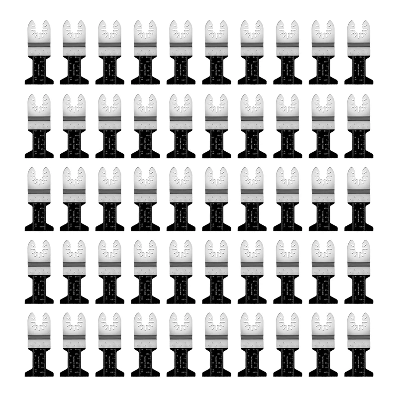 50 Piece Bi-Metal Oscillating Tool Blades, 1-3/4Inch Bi-Metal Saw Blade, Professional Universal Oscillating Saw Blade
50 Piece Bi-Metal Oscillating Tool Blades, 1-3/4Inch Bi-Metal Saw Blade, Professional Universal Oscillating Saw Blade