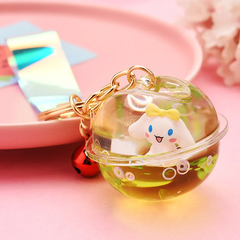 2022 Sanrio Cinnamoroll детский мультяшный капающий клей Сферический прозрачный брелок креативный подвеска с зыбучим песком декоративные игрушки
2022 Sanrio Cinnamoroll детский мультяшный капающий клей Сферический прозрачный брелок креативный подвеска с зыбучим песком декоративные игрушки