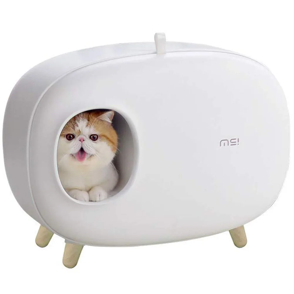 Cat Litter Box Semi-Closed Design Luxury Big Smart Bedpans Sand Toilet Training Pets Automatic Cats Sandbox Tray Kit Supplies
Cat Litter Box Semi-Closed Design Luxury Big Smart Bedpans Sand Toilet Training Pets Automatic Cats Sandbox Tray Kit Supplies
