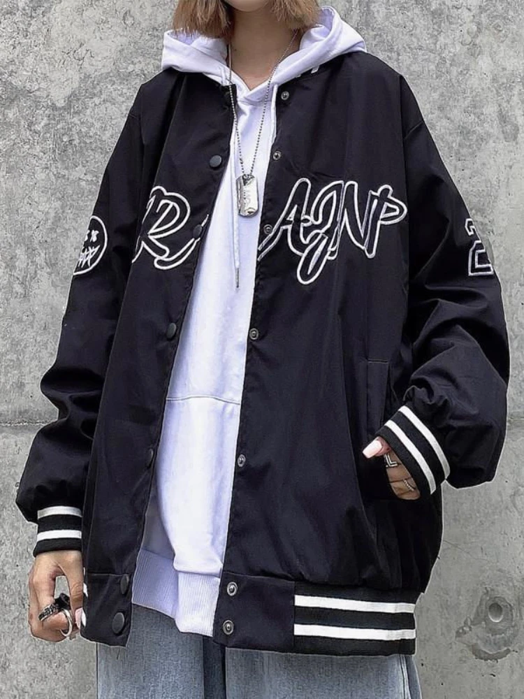 Куртки Varsity, Черная бейсбольная одежда, Джерси, хип-хоп, Готическая американская винтажная парная куртка, ветровка, мотоциклетная уличная од...
Куртки Varsity, Черная бейсбольная одежда, Джерси, хип-хоп, Готическая американская винтажная парная куртка, ветровка, мотоциклетная уличная од...