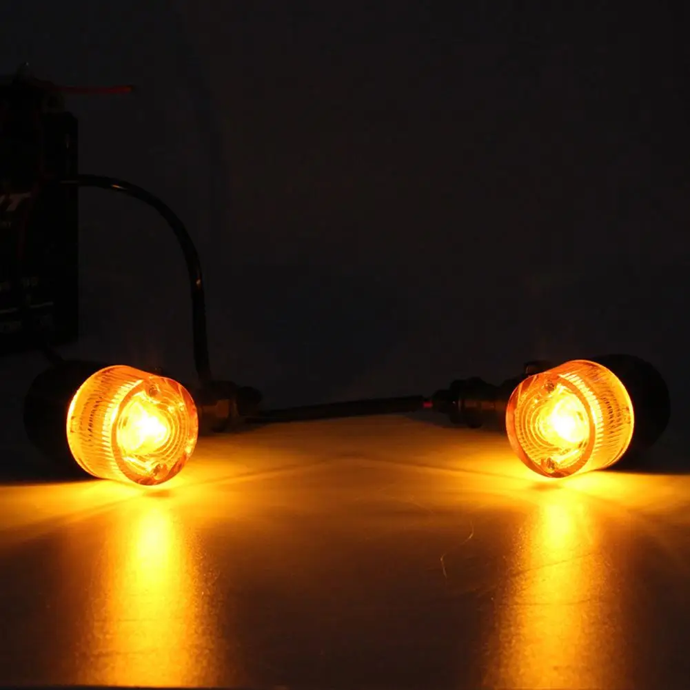 2PCS Motorcycle LED Turn Signal Light 12v Amber Flasher Indicator Blinker Rear Lights Lamp Accessories Running Light
2PCS Motorcycle LED Turn Signal Light 12v Amber Flasher Indicator Blinker Rear Lights Lamp Accessories Running Light