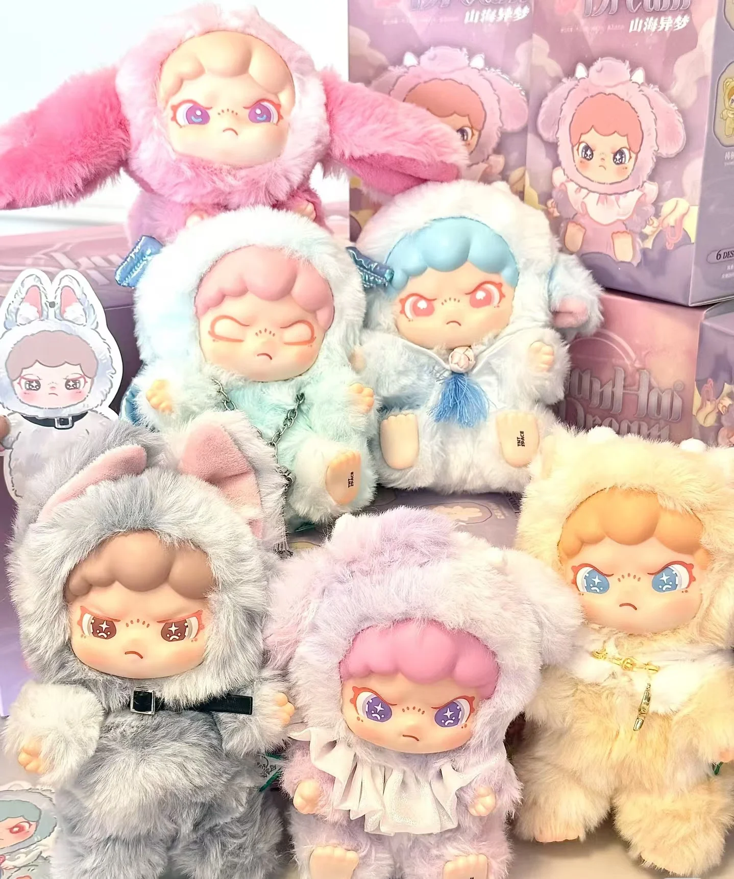 Mystery Box Dora 2 0 Shanhai Dream Series слепая коробка виниловая кукла гаражный комплект