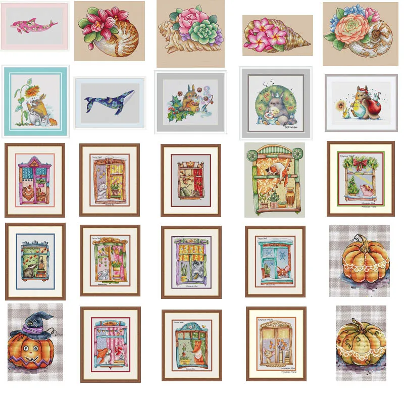 Conch Flower Cross Stich Embroidery set Electronic drawing Cross Stich Needlework PDF by Email
Conch Flower Cross Stich Embroidery set Electronic drawing Cross Stich Needlework PDF by Email