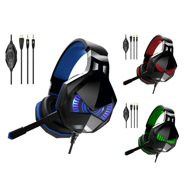 Gaming Headset Headphones For Ps4 Ps5 One Controller Noise Isolating Over Ear Headphones With Mic Led Light 
Gaming Headset Headphones For Ps4 Ps5 One Controller Noise Isolating Over Ear Headphones With Mic Led Light