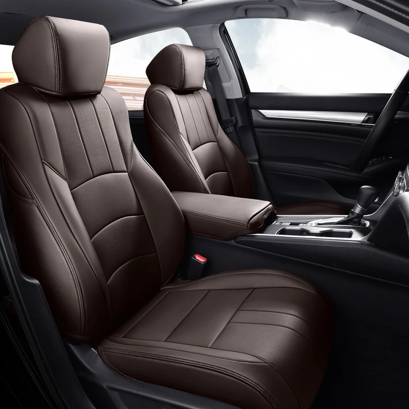 Luxury Custom Car Seat Cover For Honda Accord Select Sport EX Hybrid 2018 2019 2020 2021 2022 Artificial Leather Interior parts
Luxury Custom Car Seat Cover For Honda Accord Select Sport EX Hybrid 2018 2019 2020 2021 2022 Artificial Leather Interior parts